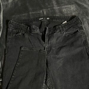 Old Navy Women's Straight Leg Jeans - Black